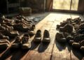 a pair of shoes