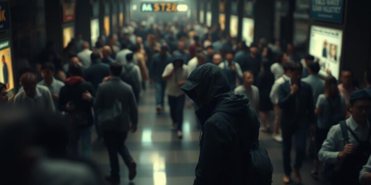 alone in a crowd