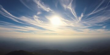 how the sky teaches perspective